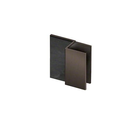 Cr Laurence Oil Rubbed Bronze Square Door Stop for 1/2-in Glass DS12SQ10RB
